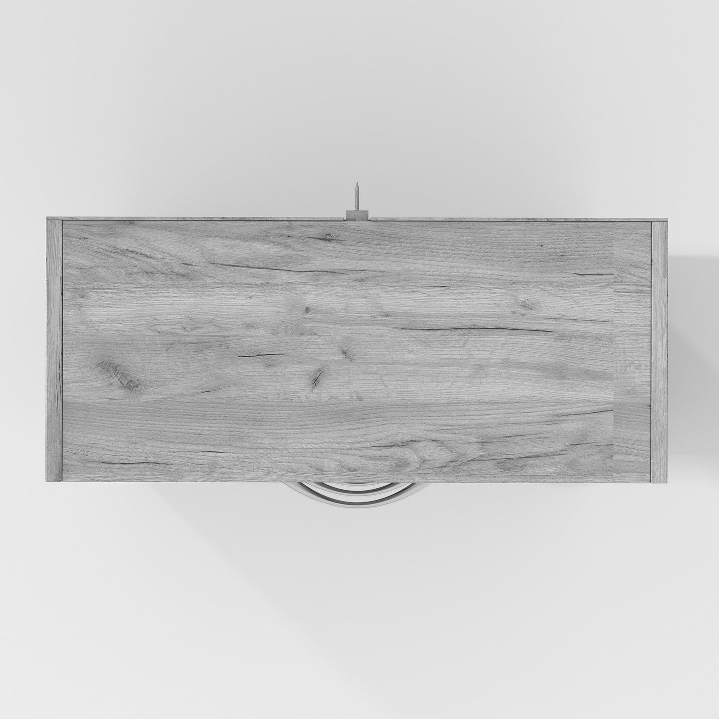 22.4 Shoe Storage Cabinet with 3 Flip Drawers Wood/ Grey by Kerrogee