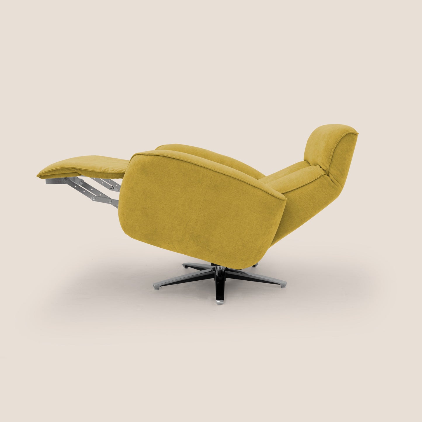 Poltroncina EVA RELAX in morbido tessuto impermeabile T02 giallo