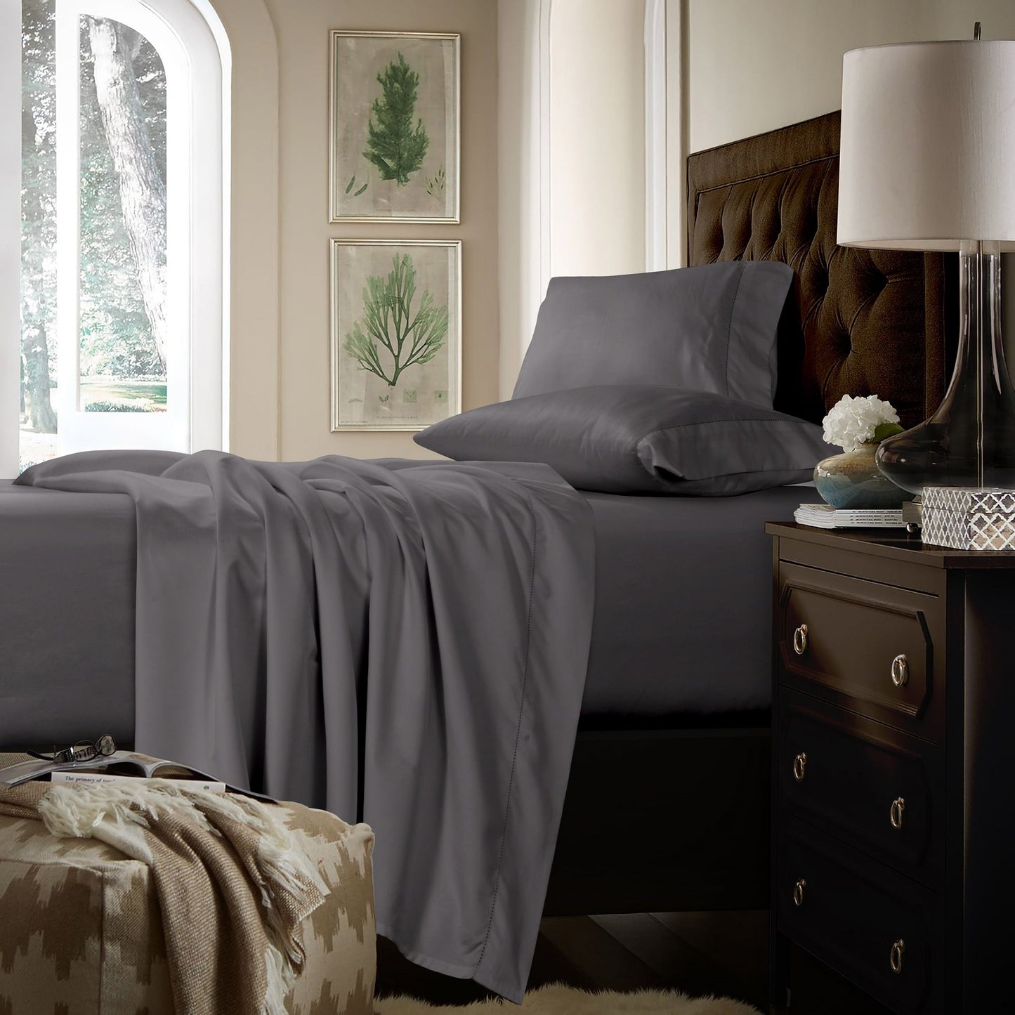 750 Thread Count Cotton Sateen Pillowcases (Set of 2)