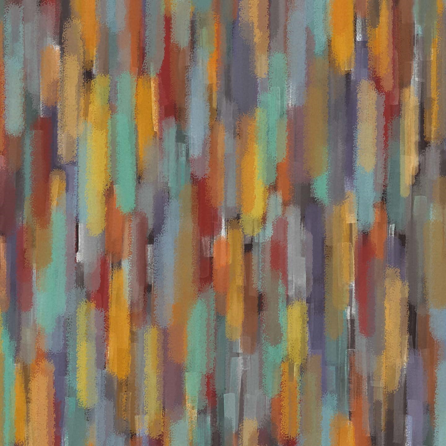 Collezione Brush-line cuscini a fantasie multicolor in velluto impermeabile giallo