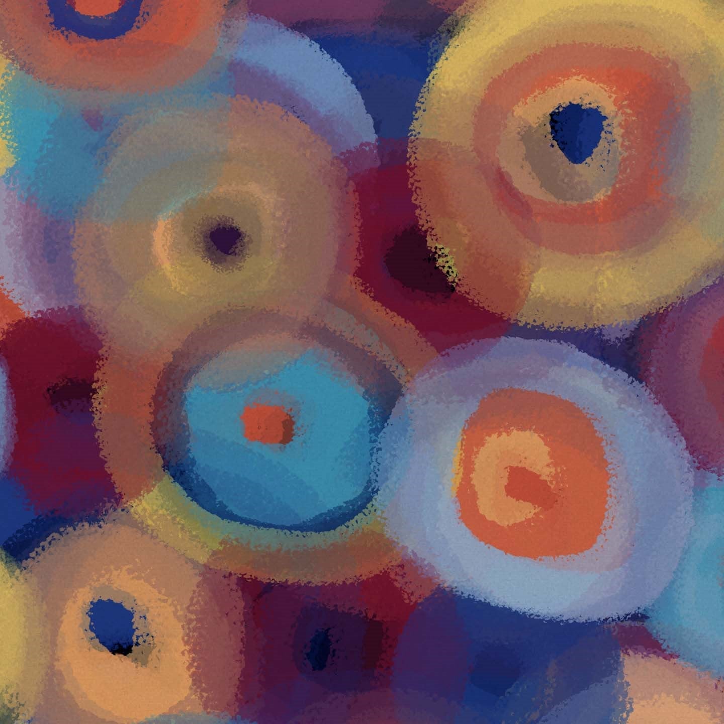 Brush-cicle collezione cuscini a fantasie multicolor in velluto impermeabile rosso