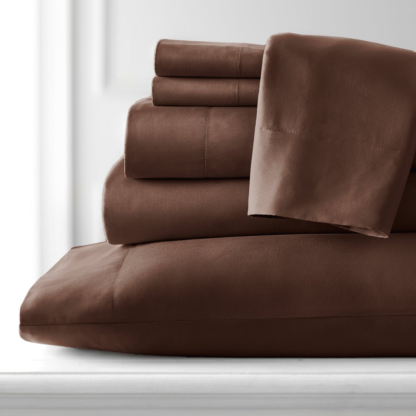 Adjustable Mattress Split King Ultra-Soft 7-piece Bed Sheet Set