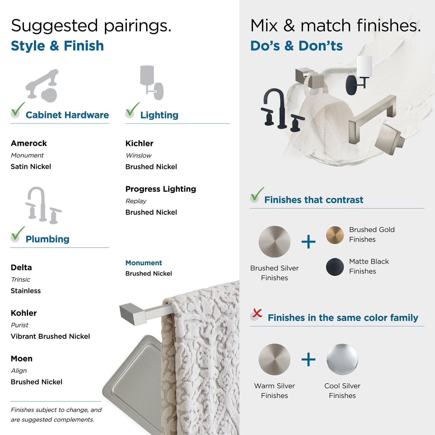 Amerock Monument Contemporary Single Robe Hook