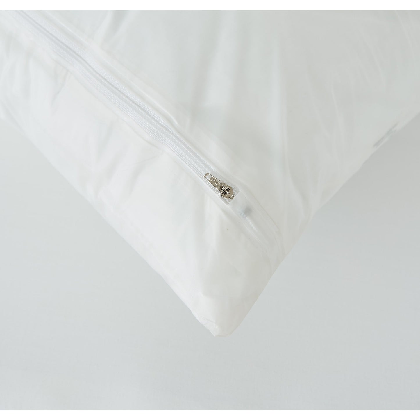 Bedbug Proof, Allergen Proof, Waterproof Vinyl Pillow Protectors - Heavy Duty Zippered Pillow Encasements (Set of 2)