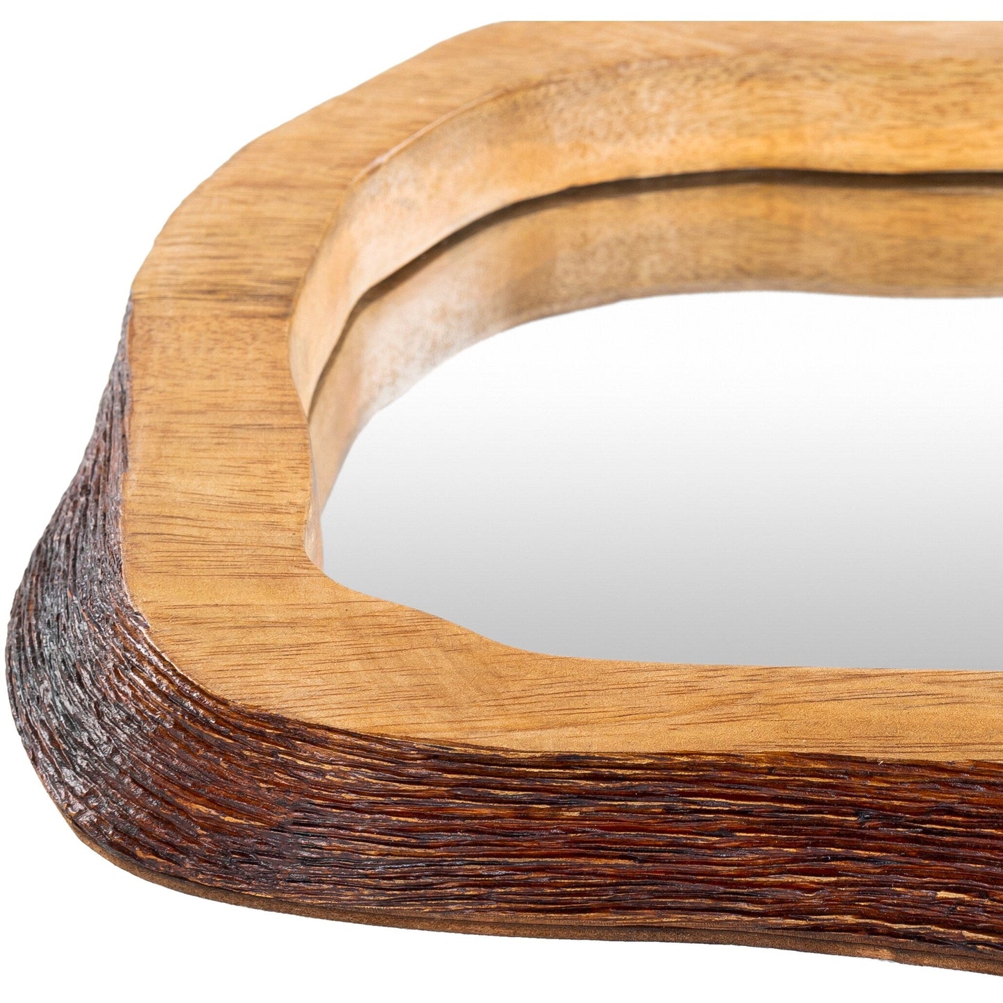 Livabliss Freja Natural Wood Oblong Mirror