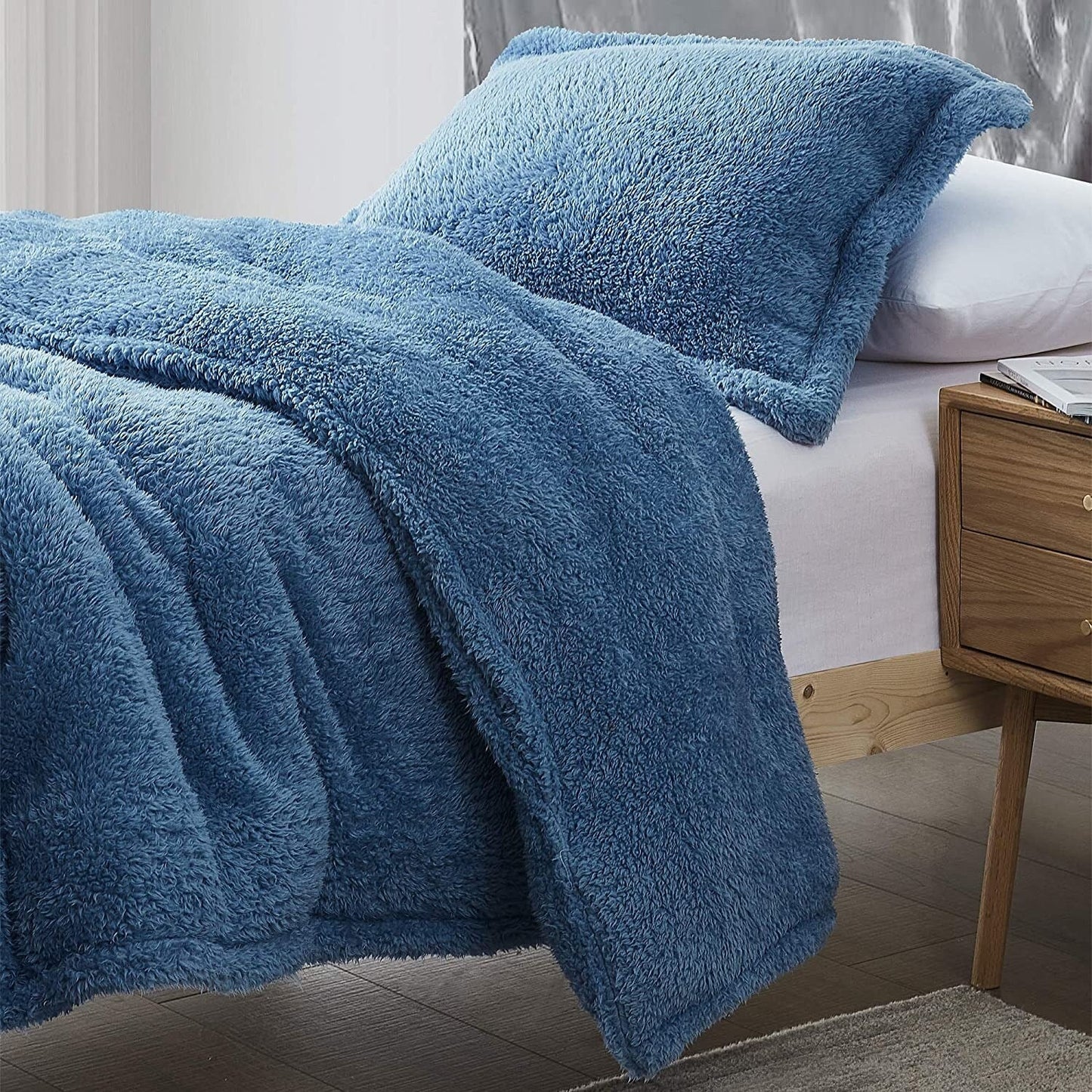 Hollywood - Coma Inducer® Oversized Comforter Set - Faded Denim