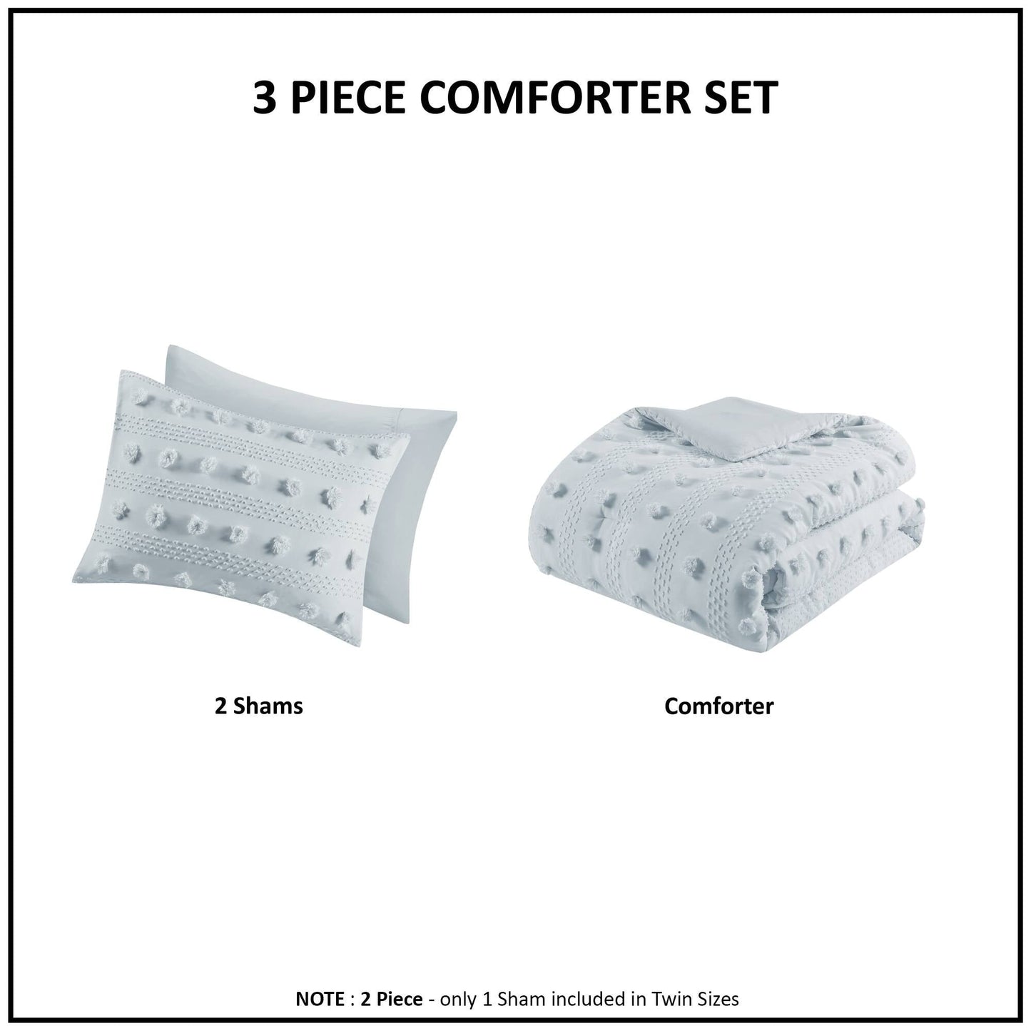 Intelligent Design Vera Clip Jacquard Comforter Set