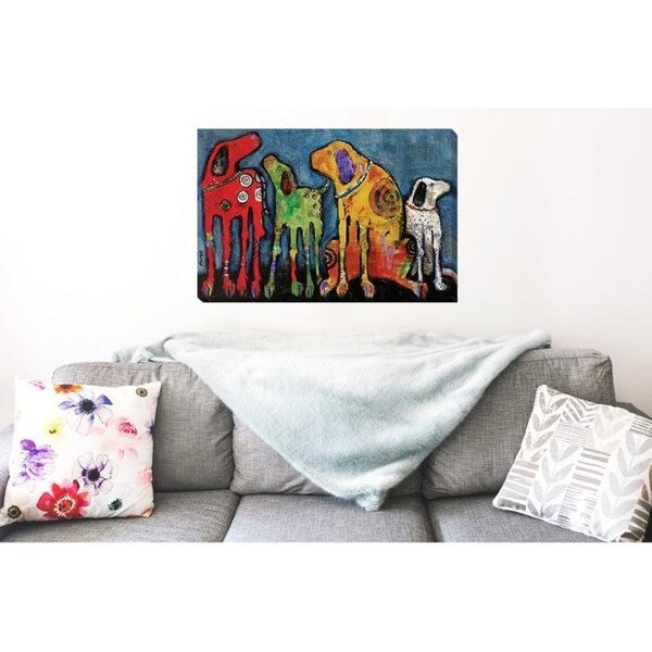 Jenny Foster 'Best Friends' Canvas Art