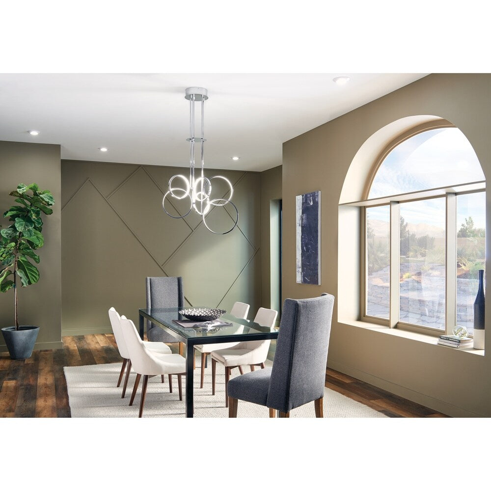 Kichler Lighting Horizon 3000K LED Downlight Glass Diffuser White