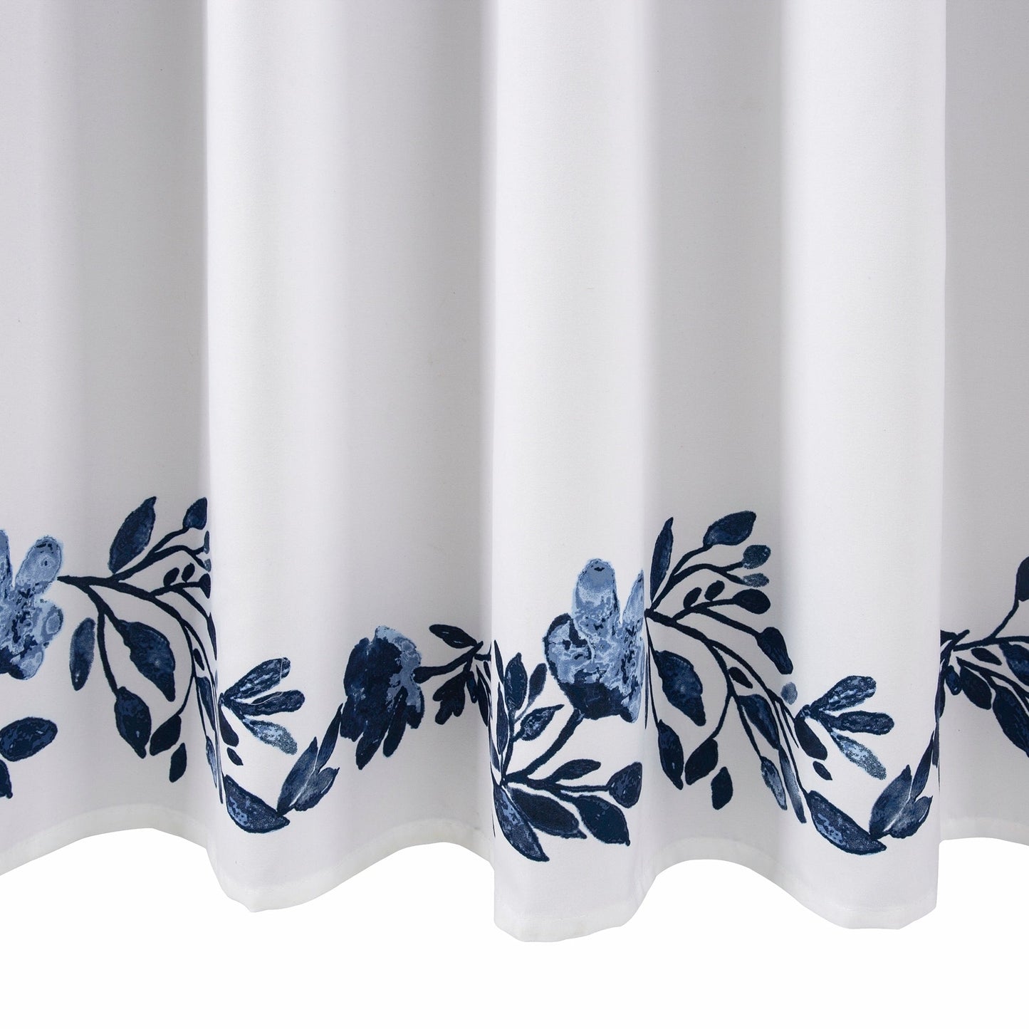 Porch & Den Elcaro Floral Pattern Shower Curtain