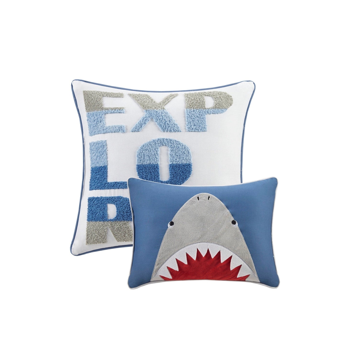 Mackenzie Cotton Duvet Cover Set with Chenille Trim by Intelligent Design Kids