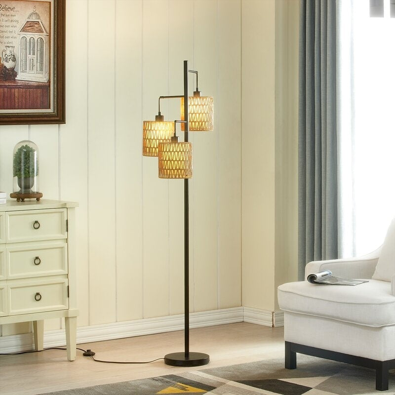 Maxax 65 Tree Floor Lamp - Wood
