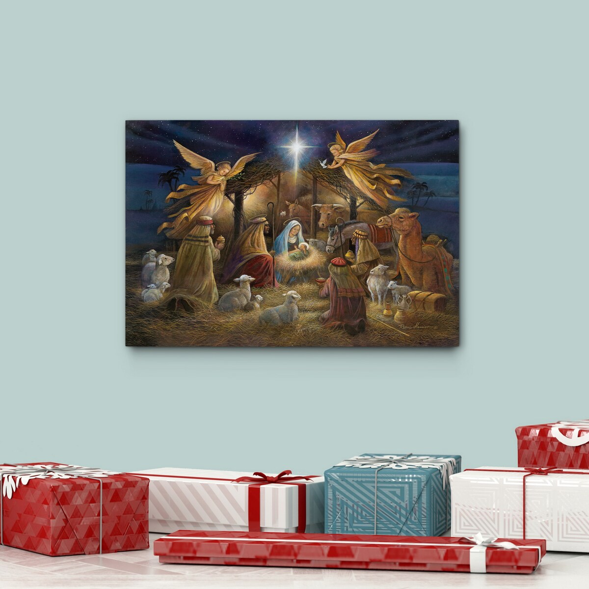 Nativity-Premium Gallery Wrapped Canvas - Ready to Hang