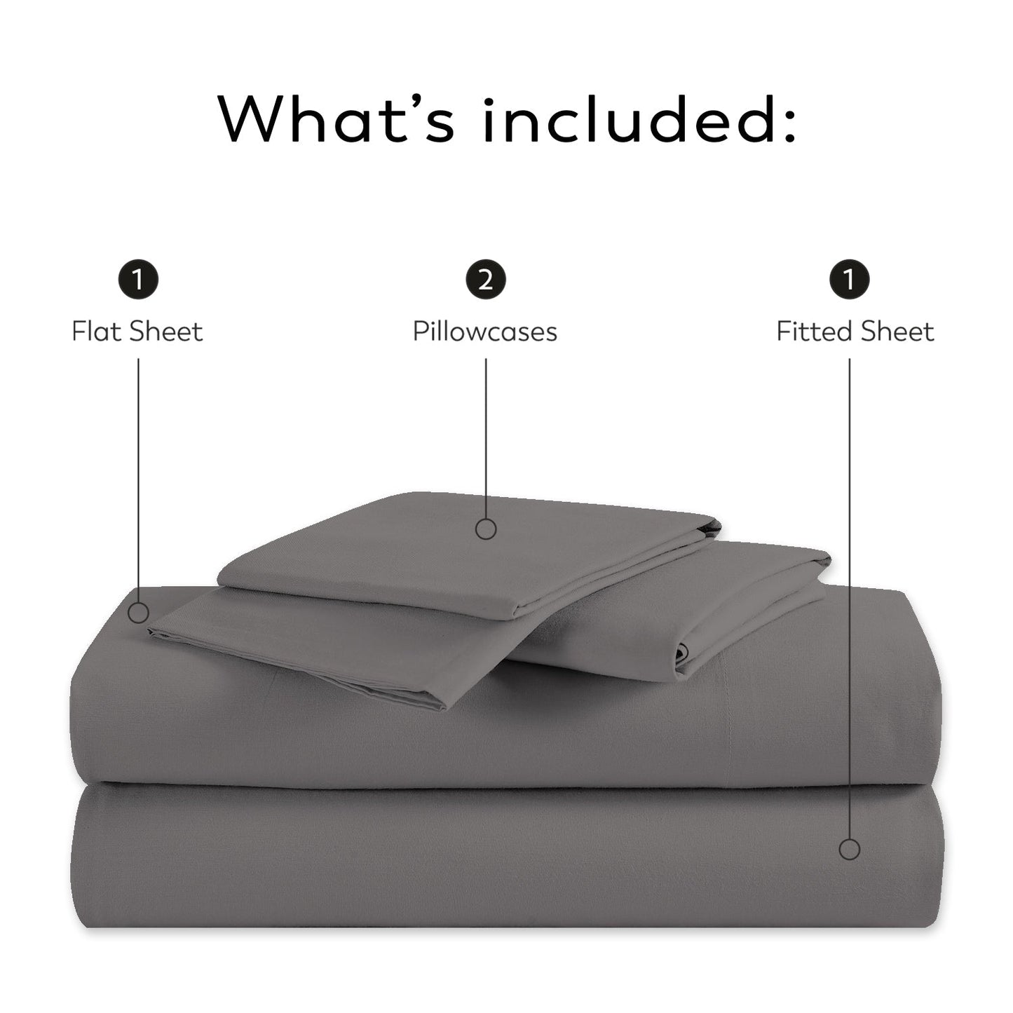 Purity Home Cotton Breathable And Lightweight Deep Pocket Sheet Set