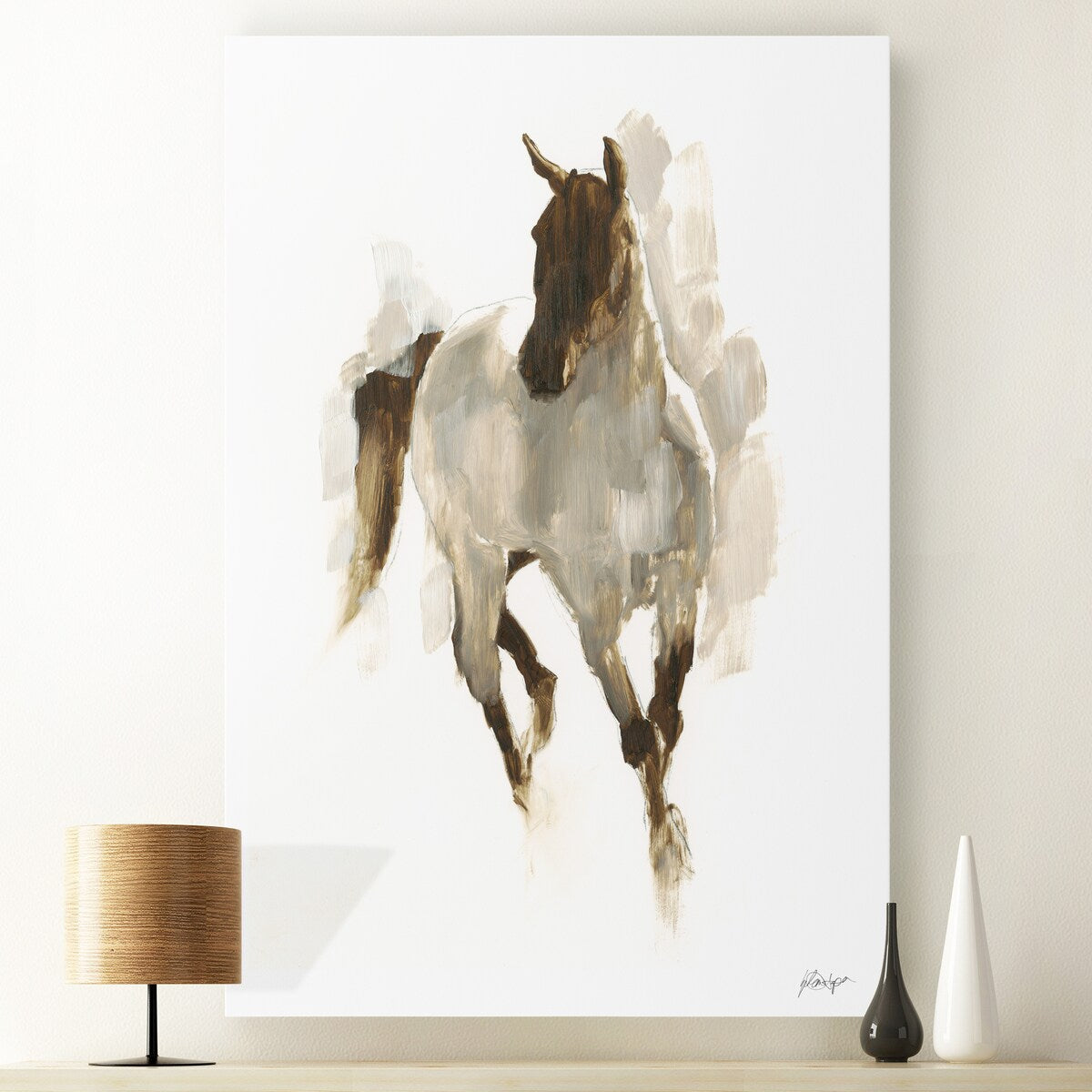 Rustic Horse I -Premium Gallery Wrapped Canvas