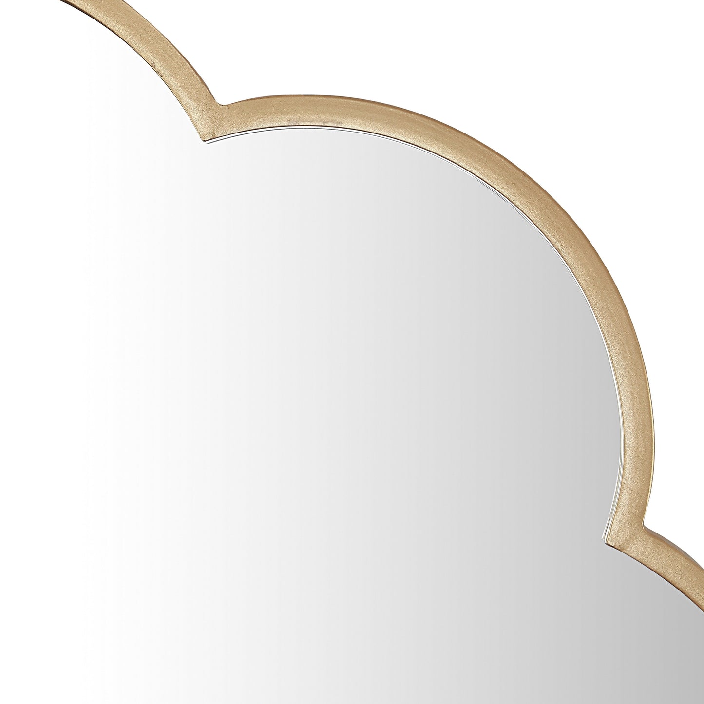 SAFAVIEH Flor 32-inch Gold Scalloped Wall Accent Mirror - 28 x 1 x 28 - 28Wx1Dx28H