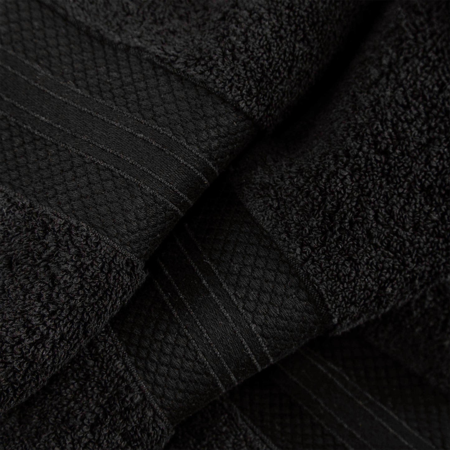 Superior Turkish Cotton 6 Piece Solid Plush Heavyweight Towel Set