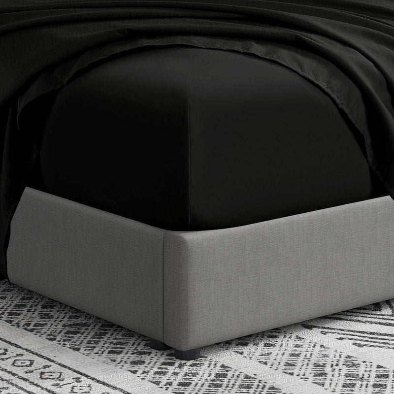 Swift Home Double Brushed Extra Soft Microfiber Single Flat Sheet