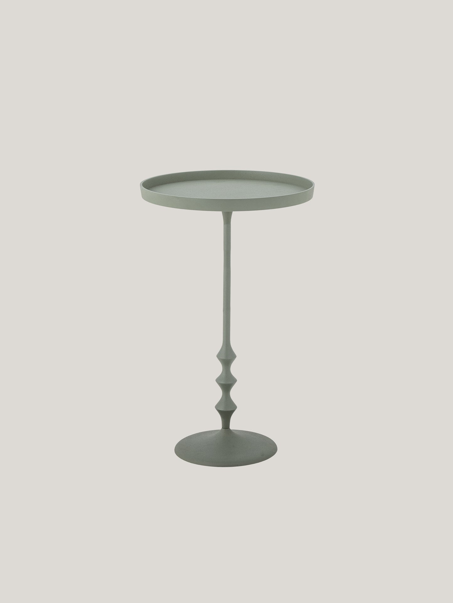 Anjou tavolino da appoggio elegante in metallo verde