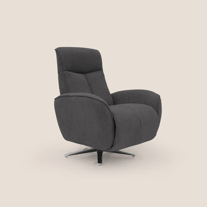 Poltroncina EVA RELAX in morbido tessuto impermeabile T02 nero