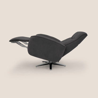 Poltroncina EVA RELAX in morbido tessuto impermeabile T02 nero