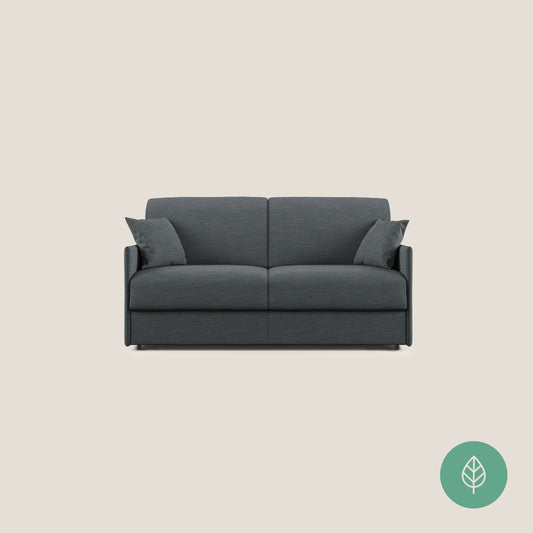Evans Divano letto in tessuto Ecosostenibile antracite