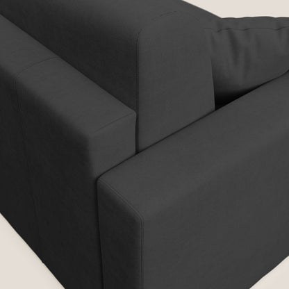 Best Divano letto matrimoniale in tessuto impermeabile T02 nero