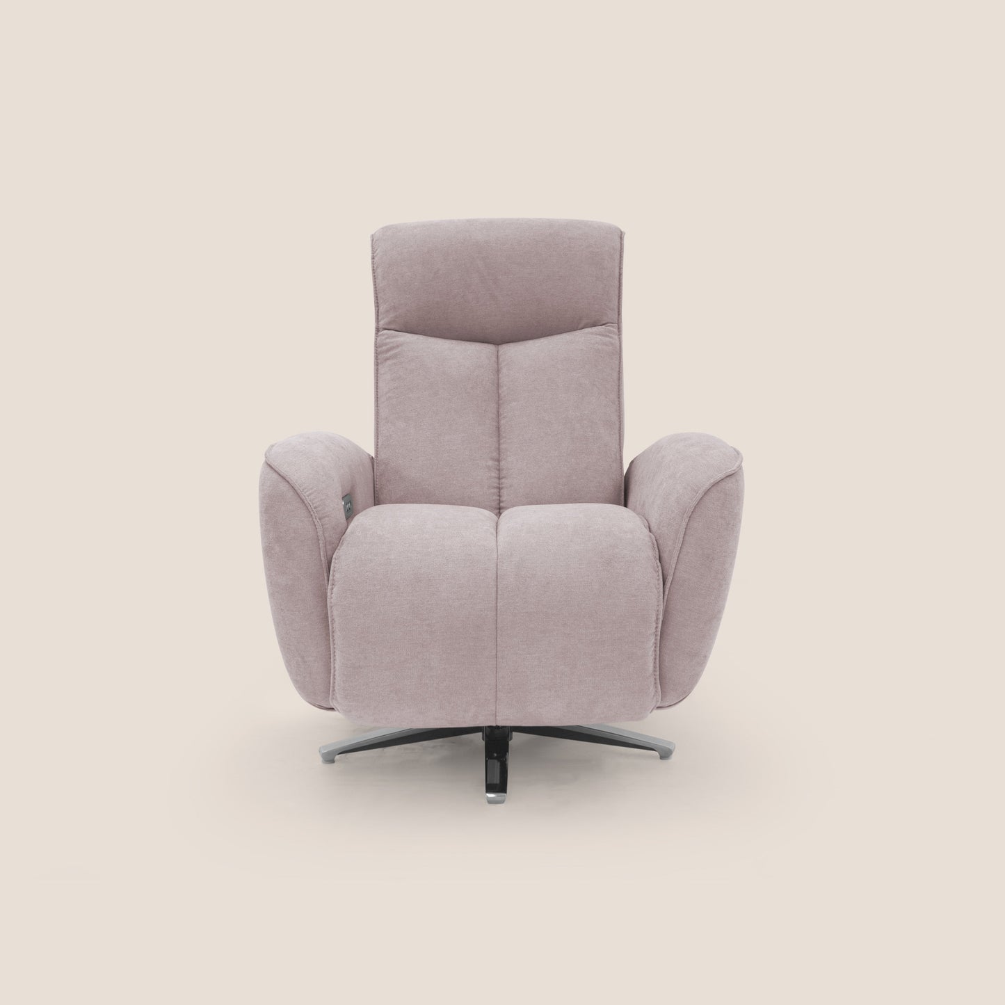 Poltroncina EVA RELAX in morbido tessuto impermeabile T02 rosa