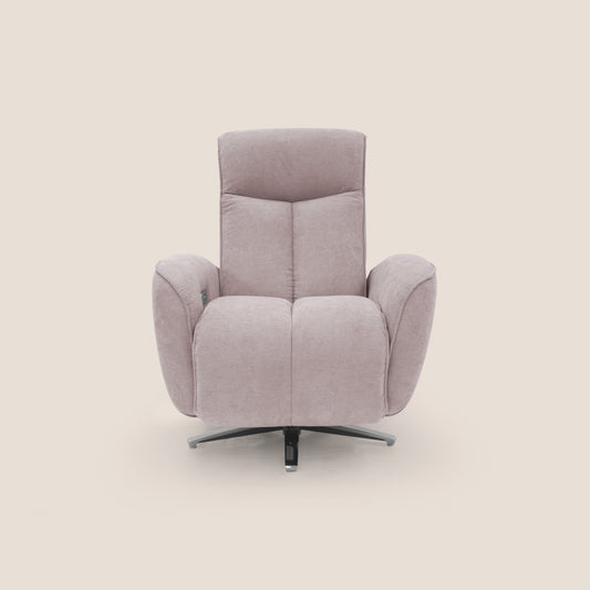 Poltroncina EVA RELAX in morbido tessuto impermeabile T02 rosa