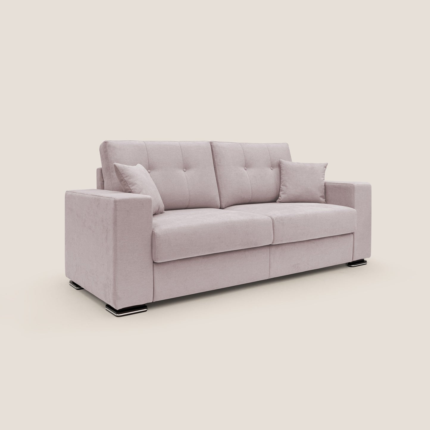 Giove divano in morbido tessuto impermeabile T02 rosa