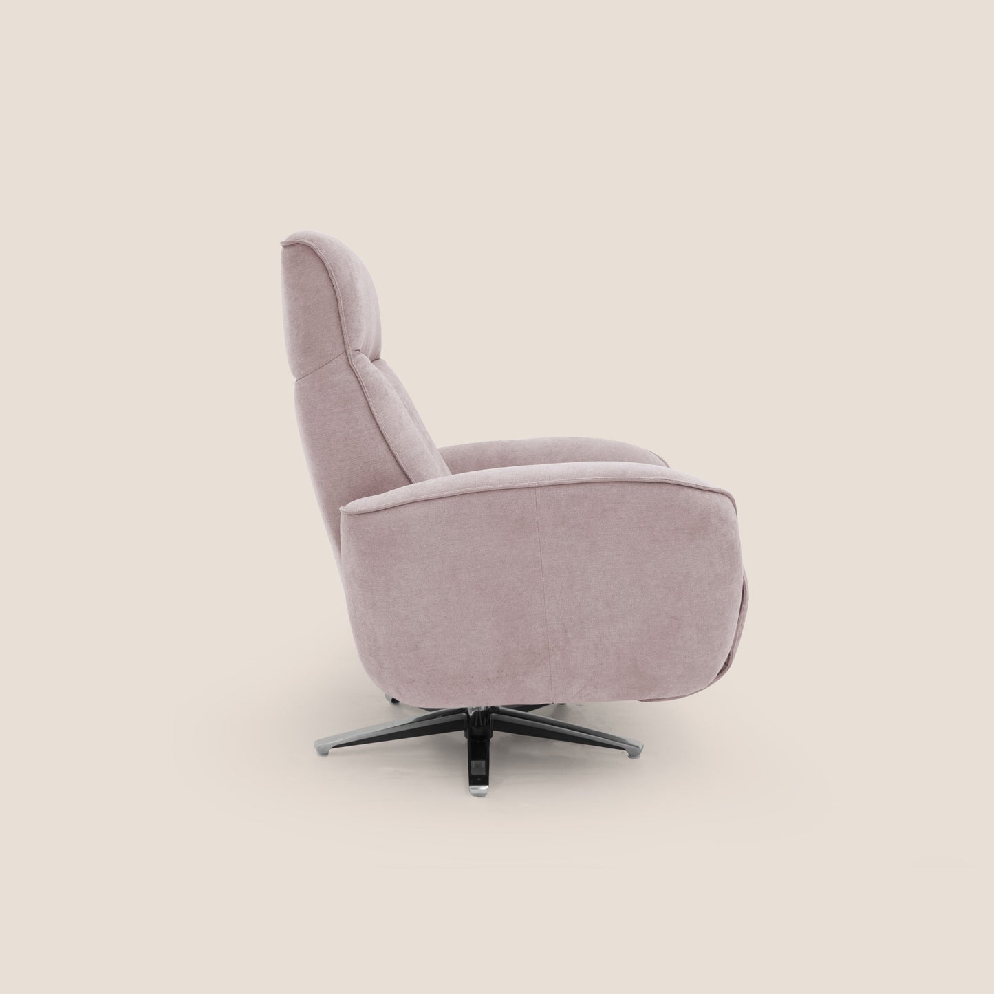 Poltroncina EVA RELAX in morbido tessuto impermeabile T02 rosa