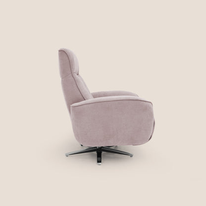 Poltroncina EVA RELAX in morbido tessuto impermeabile T02 rosa