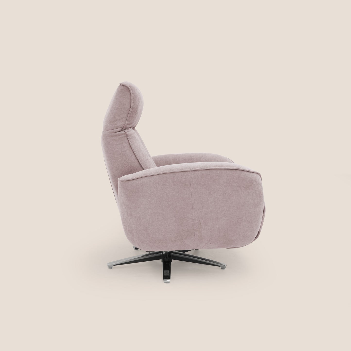 Poltroncina EVA RELAX in morbido tessuto impermeabile T02 rosa
