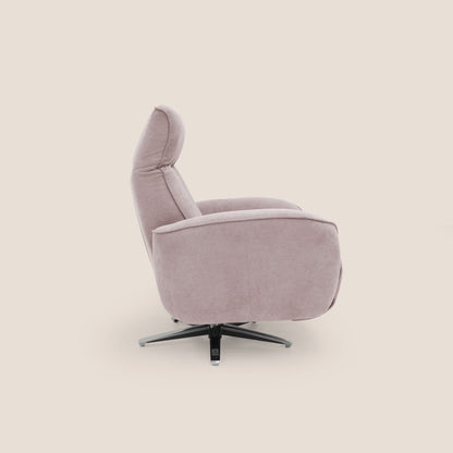 Poltroncina EVA RELAX in morbido tessuto impermeabile T02 rosa