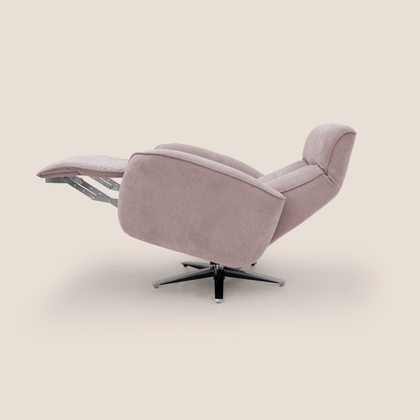 Poltroncina EVA RELAX in morbido tessuto impermeabile T02 rosa