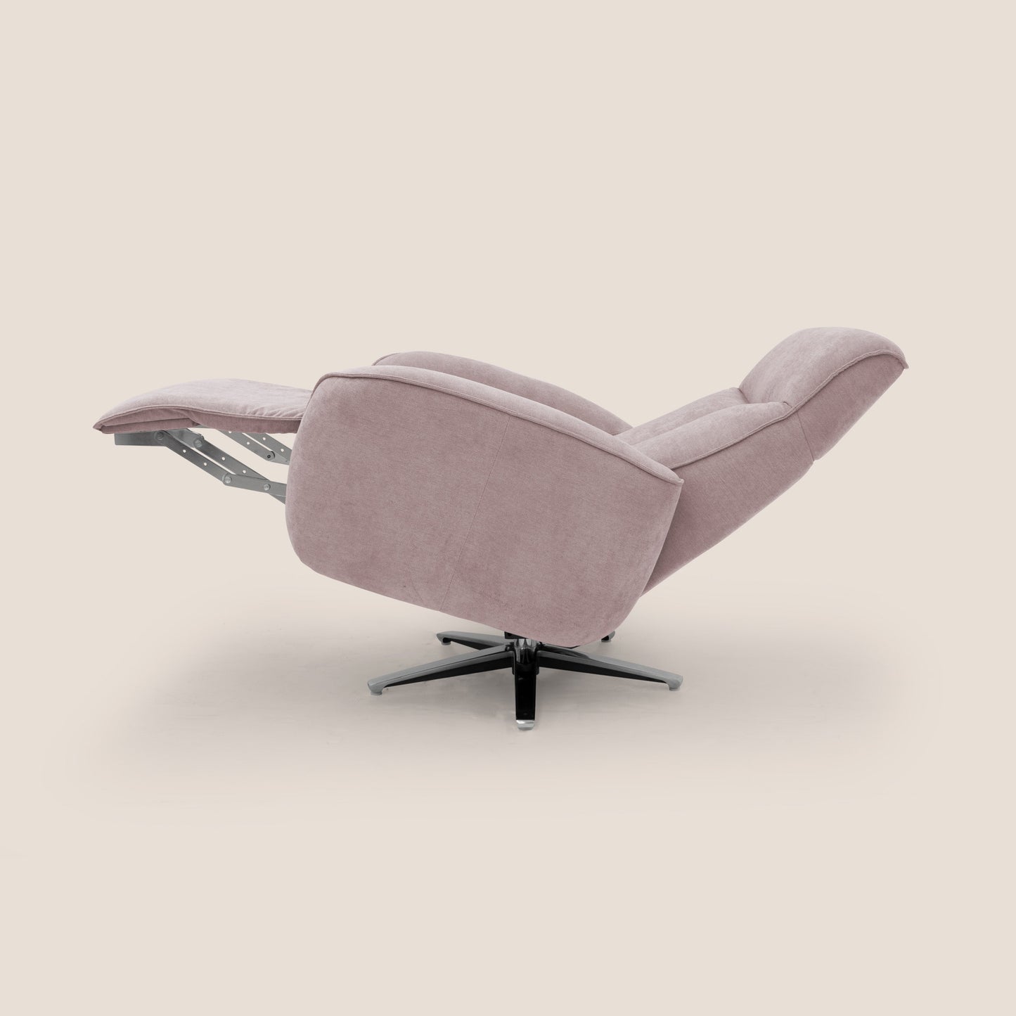 Poltroncina EVA RELAX in morbido tessuto impermeabile T02 rosa
