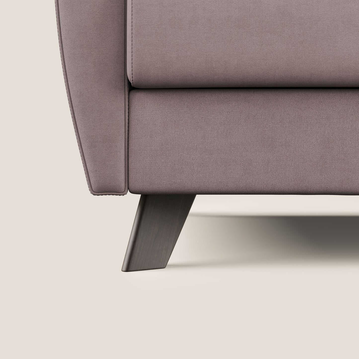 Callisto Divano letto matrimoniale in tessuto morbido impermeabile T02 rosa