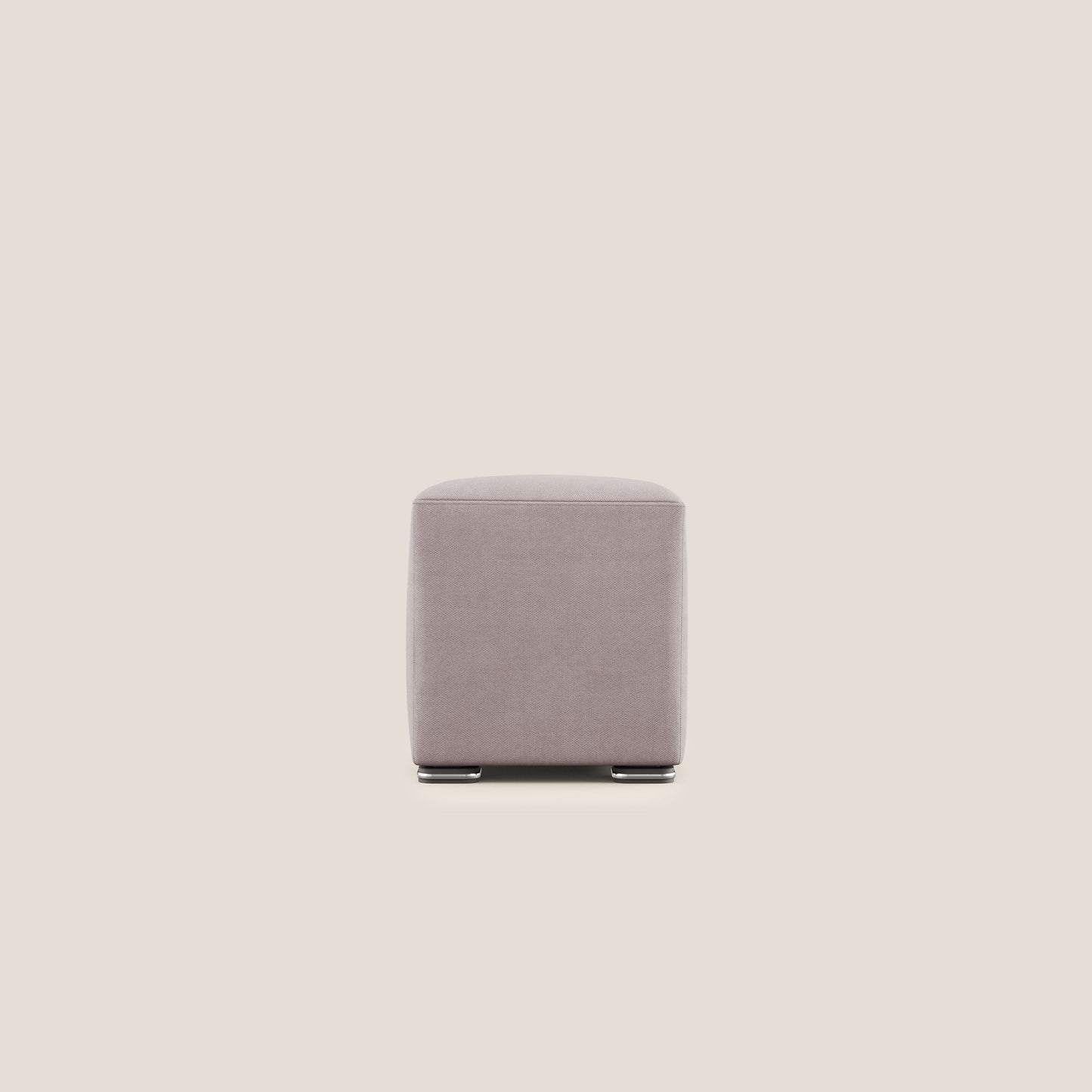 Pouf cubo in tessuto morbido impermeabile T02 rosa