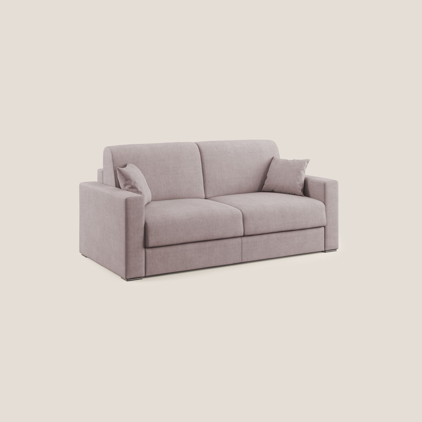 Miglior Divano letto matrimoniale in tessuto impermeabile T02 rosa