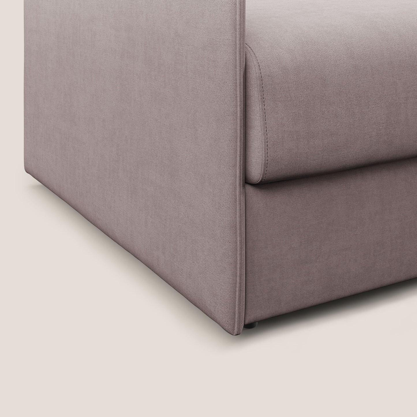 Evans poltrona letto in morbido tessuto impermeabile T02 rosa