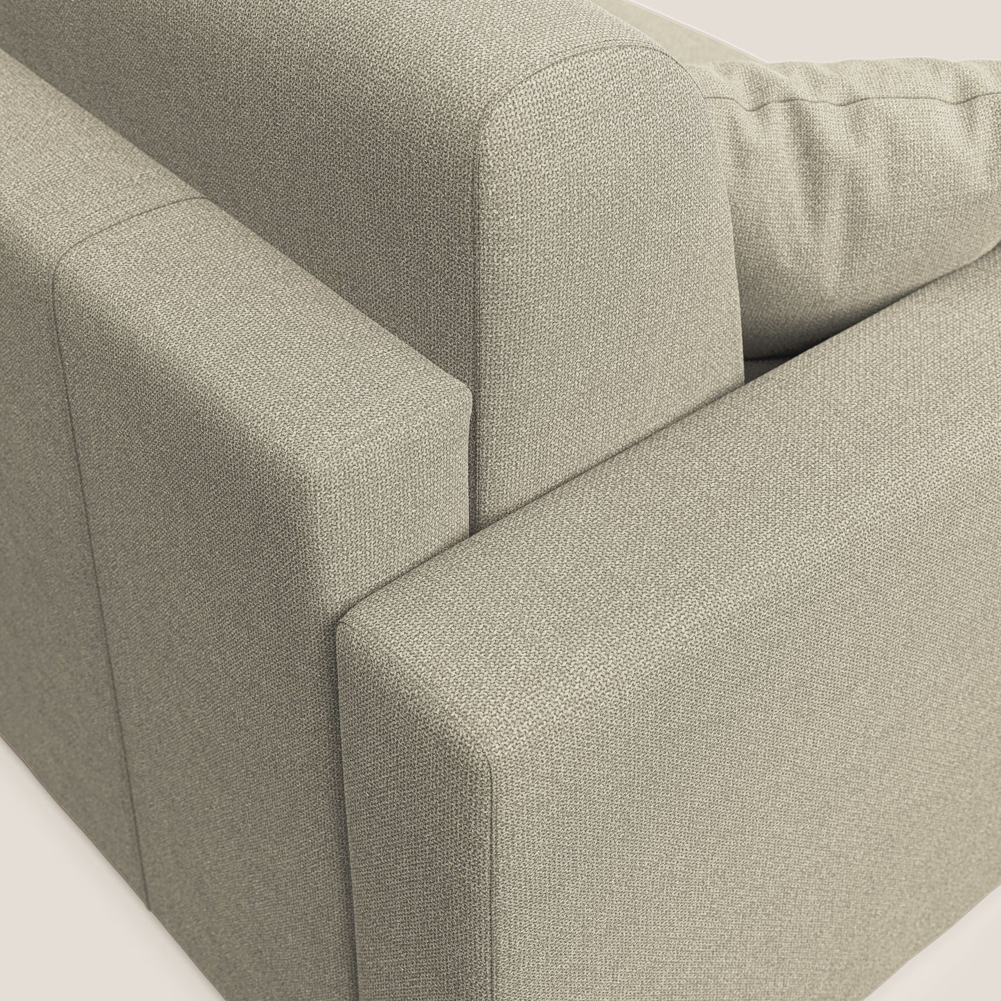 Best Divano letto matrimoniale in tessuto smacchiabile QuickClean T08 panna