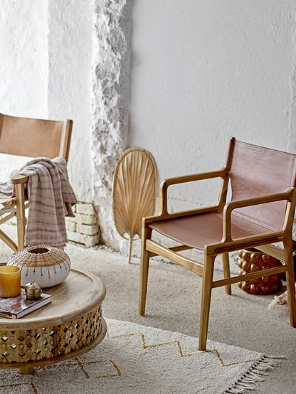 Huso tappeto a fantasia geometrica in cotone 200x140 cm