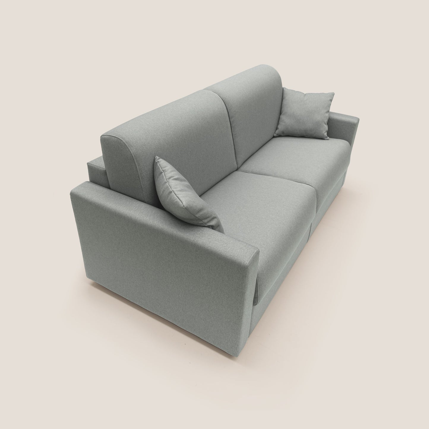 Chris Divano letto matrimoniale in tessuto impermeabile T13 grigio