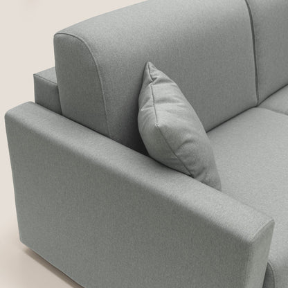 Chris Divano letto matrimoniale in tessuto impermeabile T13 grigio
