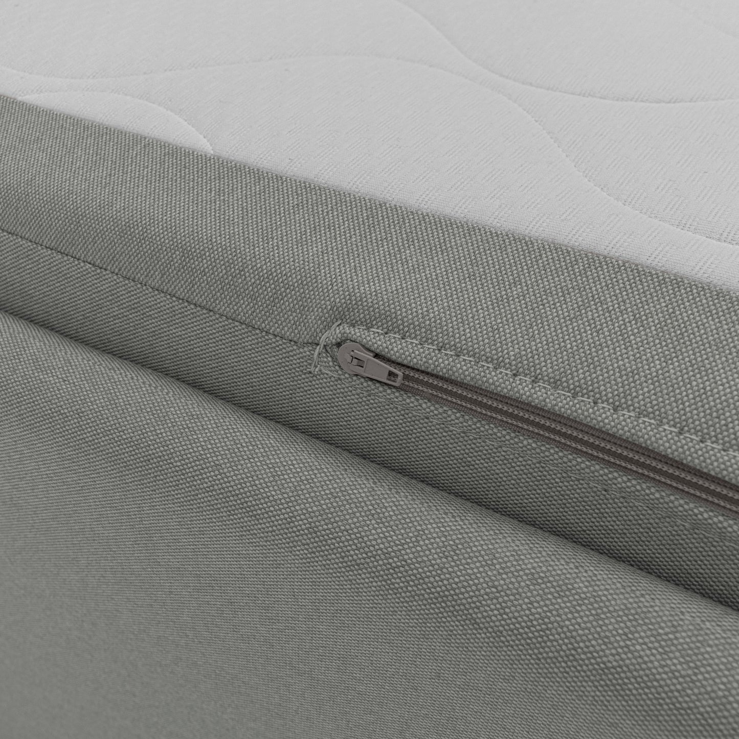 Brenta Divano duplex con doppio letto in tessuto simil cotone impermeabile T13 grigio 