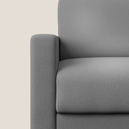 Chris poltrona letto in tessuto impermeabile T13 grigio