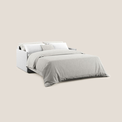 Evans Divano letto in tessuto ecosostenibile grigio
