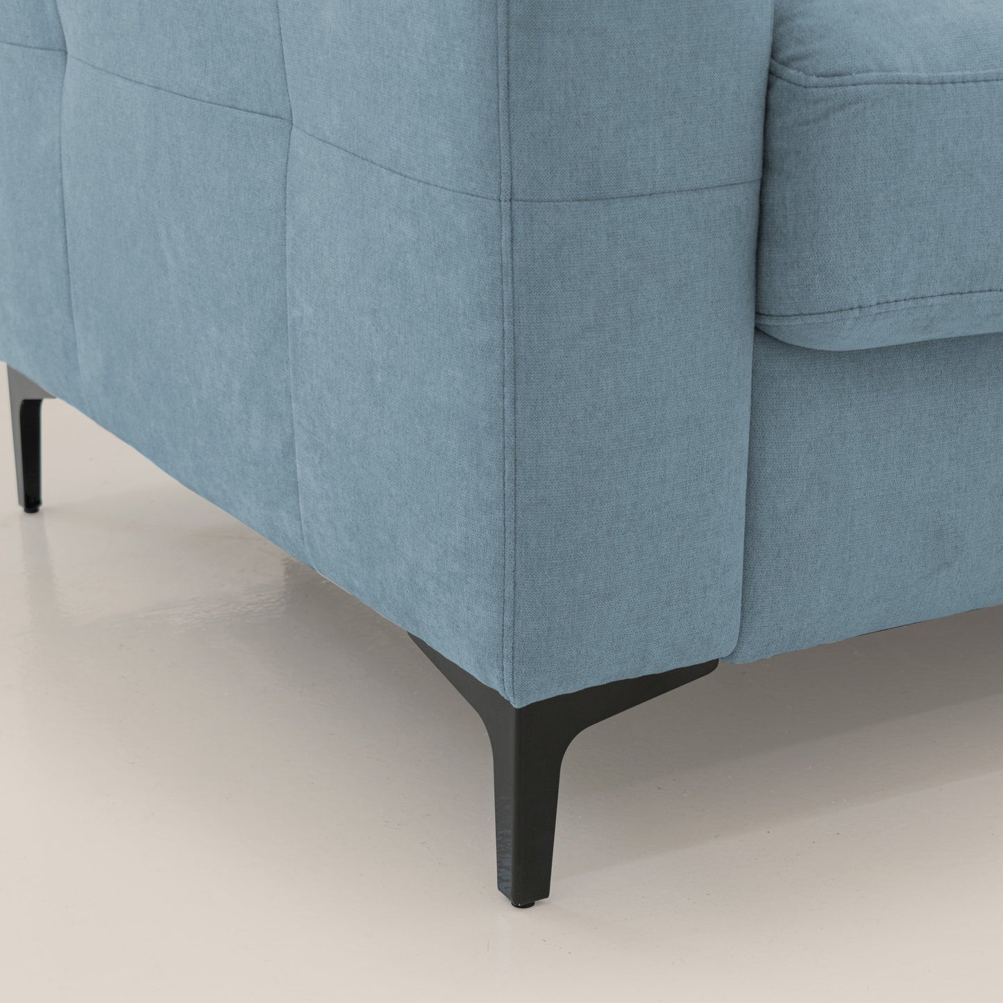 Gardenia divano letto materasso alto 18 cm con poggiatesta reclinabili e rivestimento impermeabile T02 carta da zucchero