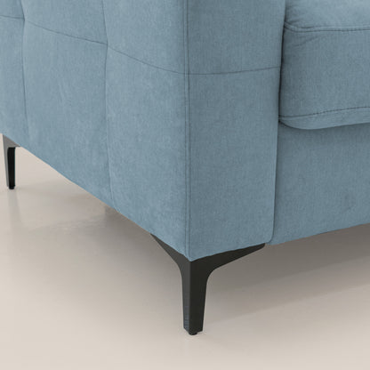 Gardenia divano letto materasso alto 18 cm con poggiatesta reclinabili e rivestimento impermeabile T02 carta da zucchero