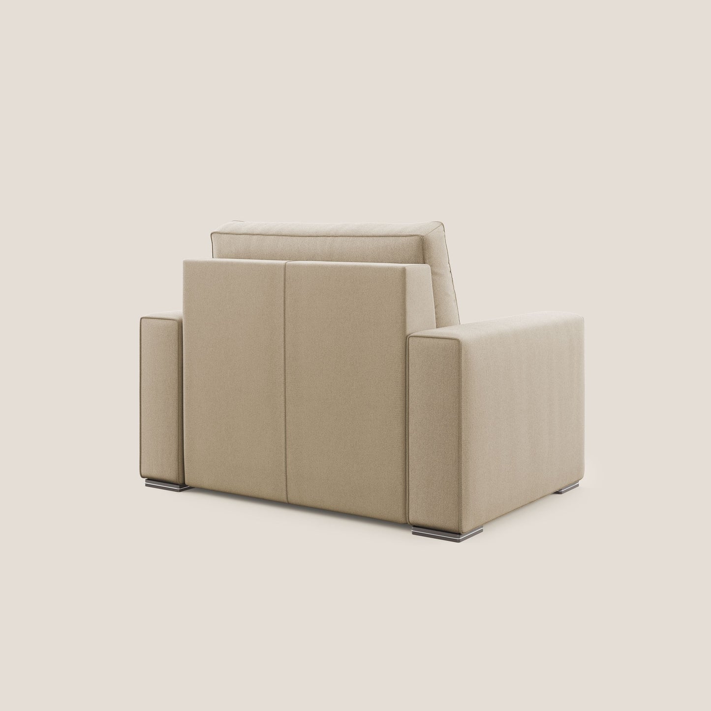 Dream poltrona letto in tessuto smacchiabile T05 beige